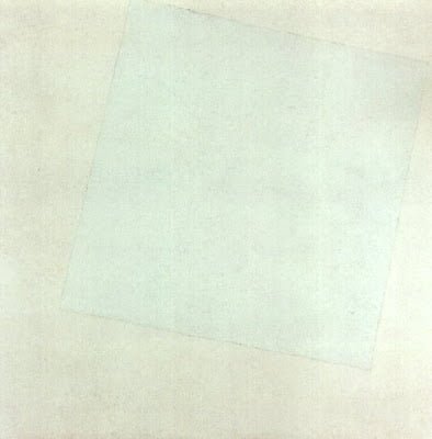 Malevitch - Quadrado branco sobre fundo branco (1915)