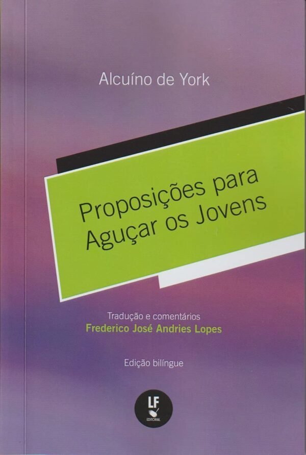 Capa do livro Proposições para aguçar os jovens
